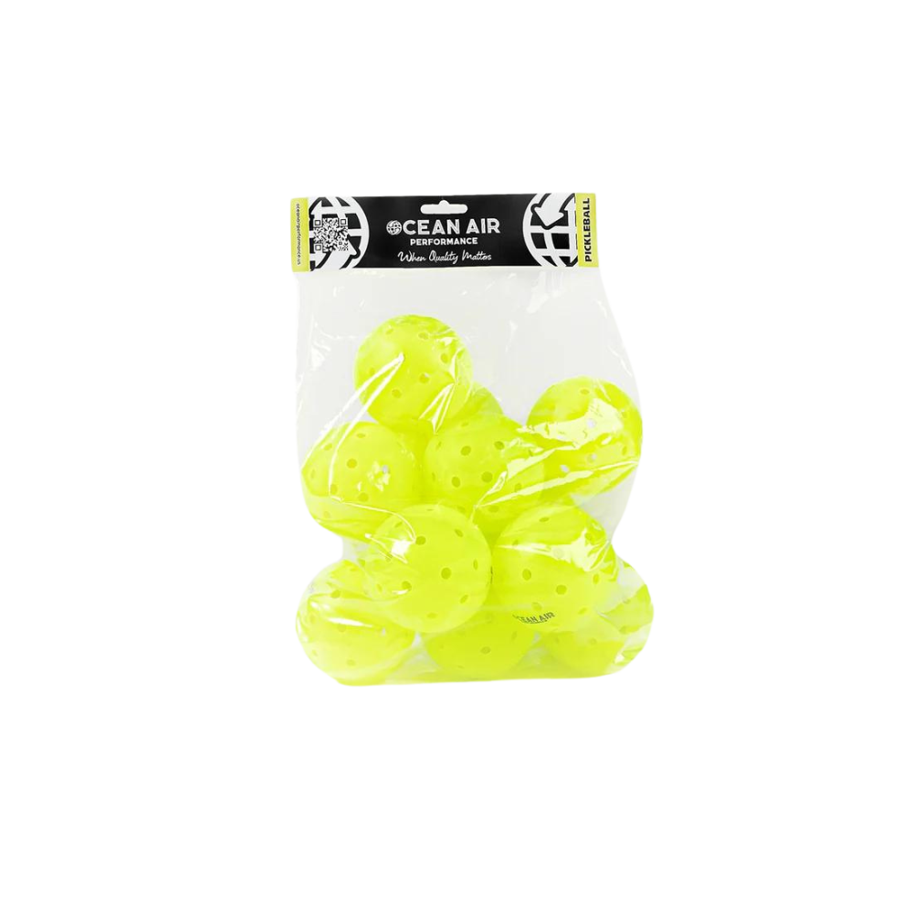 OCEAN AIR PICKLEBALL BALLS 12 PACK