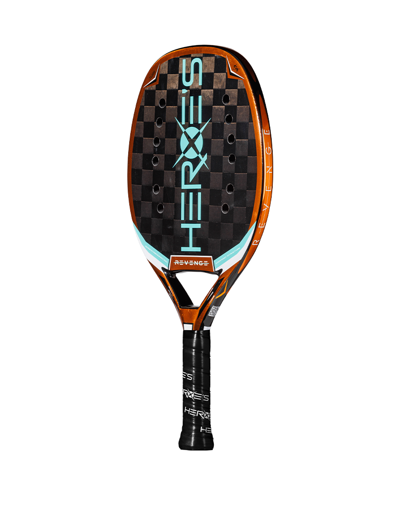 Heroes REVENGE 2024 Beach Tennis Racket Side