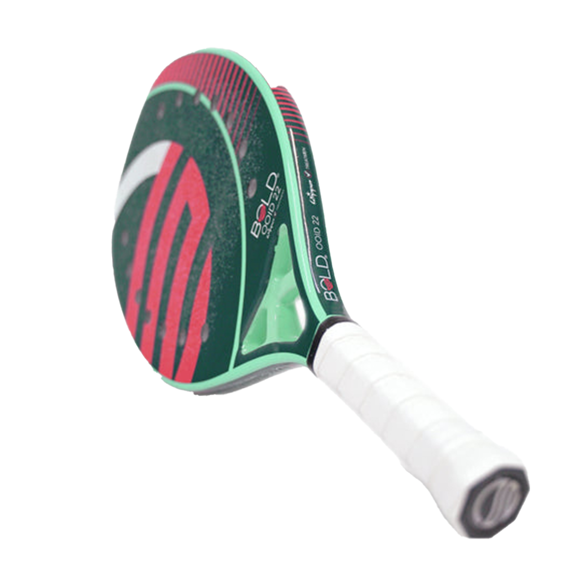 Bold OOID 22 + Glipper Treatment Beach Tennis Racket Side