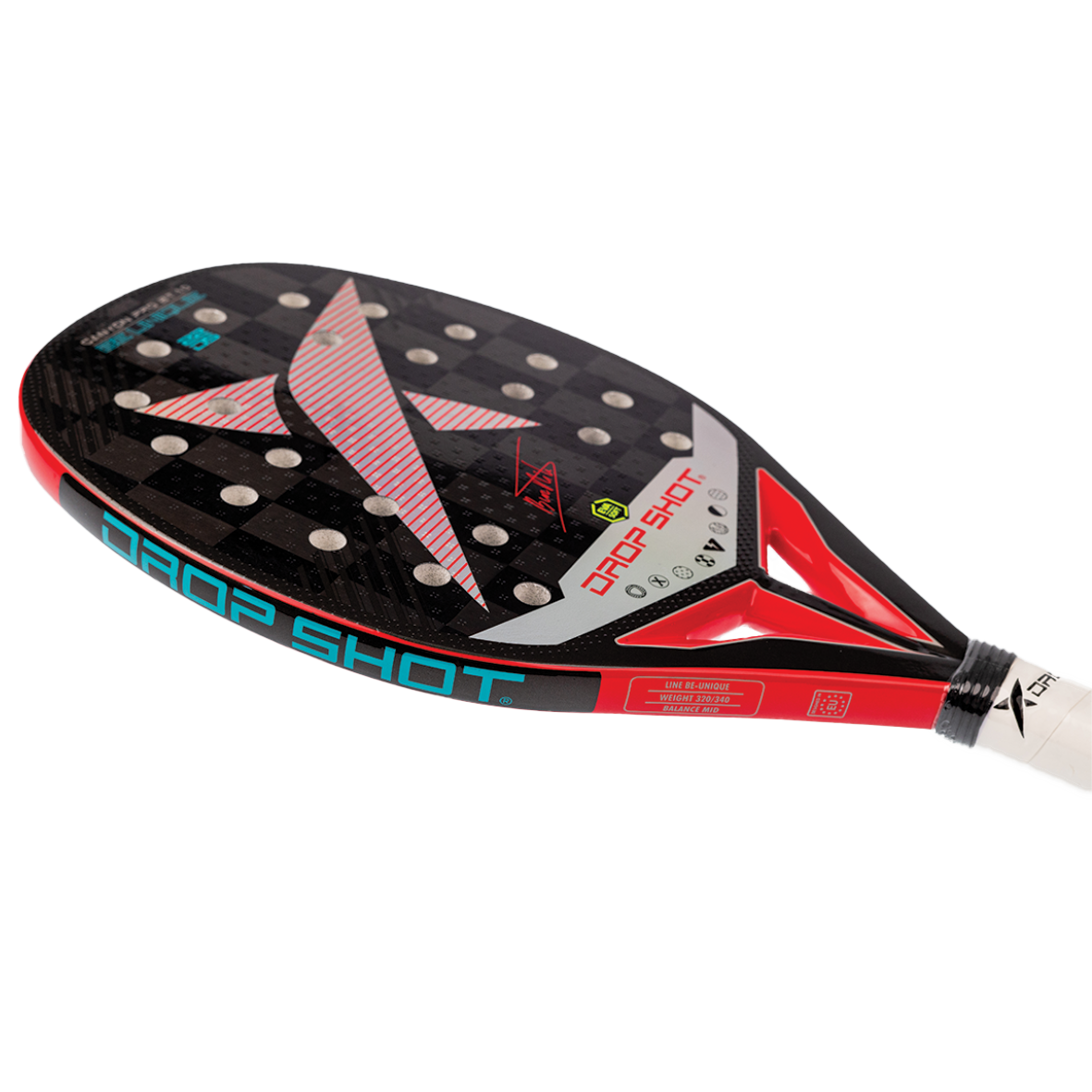 DROP SHOT CANYON PRO 1.0 2024 Beach Tennis Racket Side
