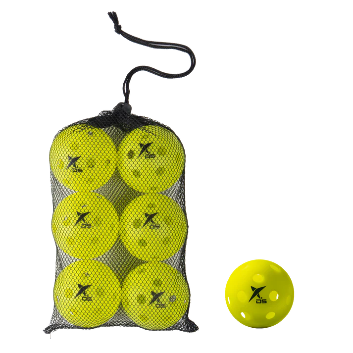 Drop Shot PICKLEBALL INDOOR Balls X 6 TOURNAMENT