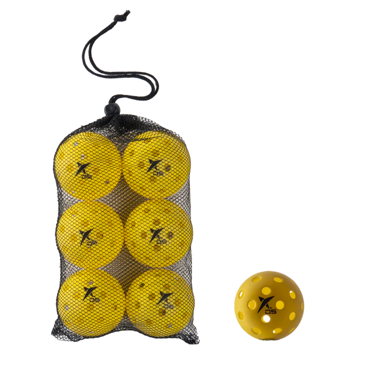 Drop Shot PICKLEBALL OUTDOOR Balls X 6 TOURNAMENT
