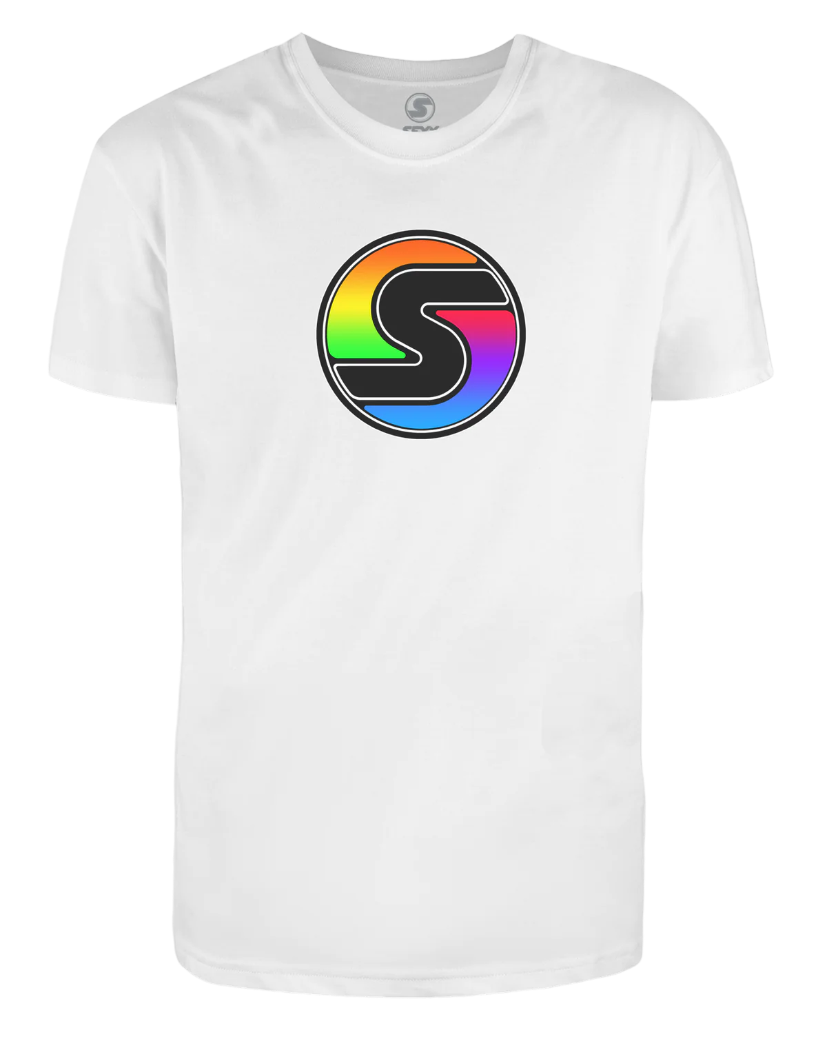 WOMEN'S RAINBOW LOGO TEE