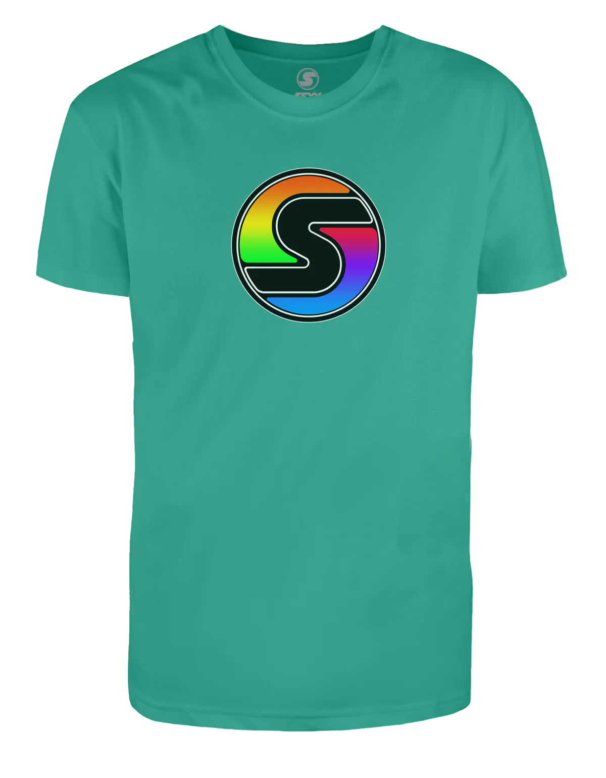 WOMEN'S RAINBOW LOGO TEE