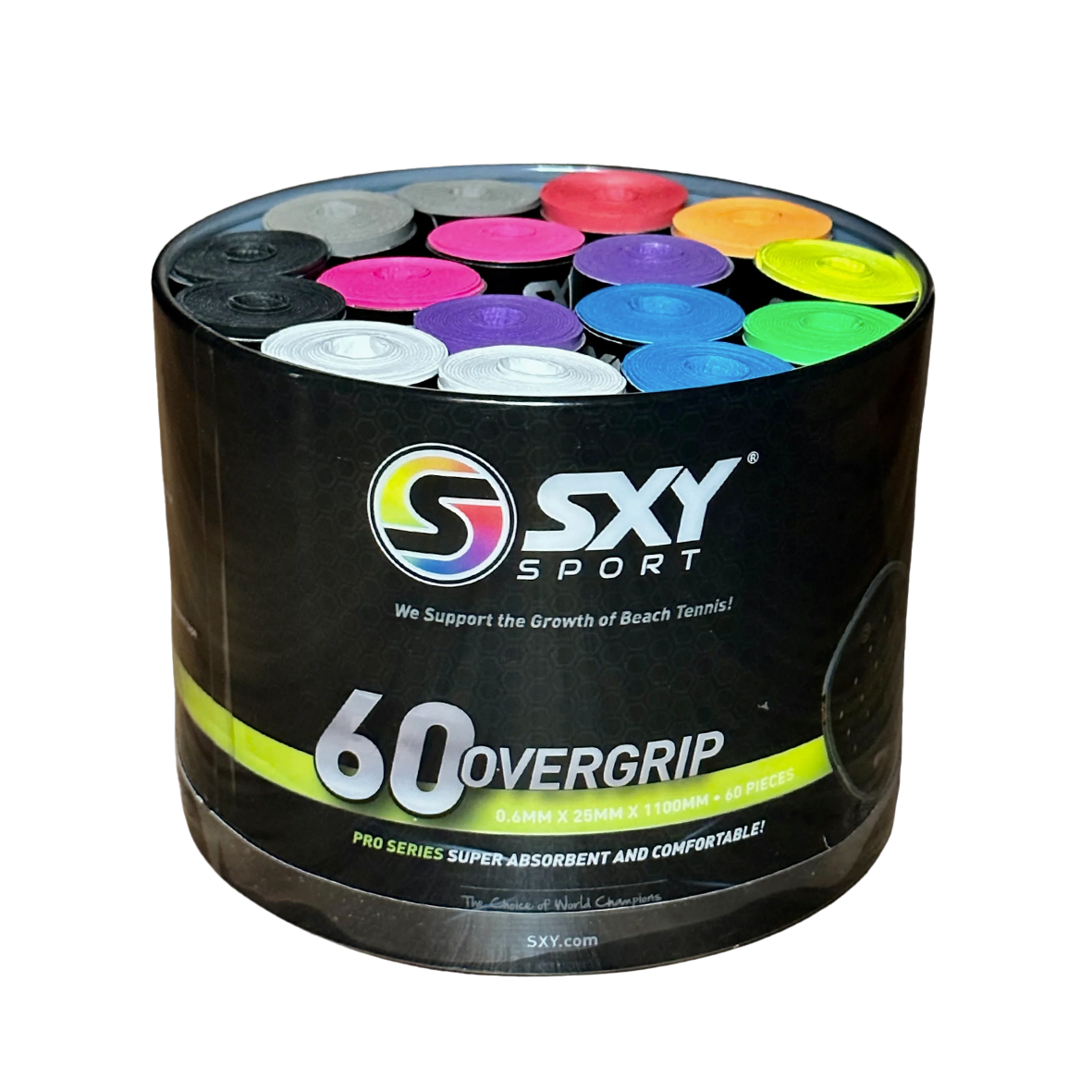 Sexy Pro Series Beach Tennis Overgrip - 60 Pack