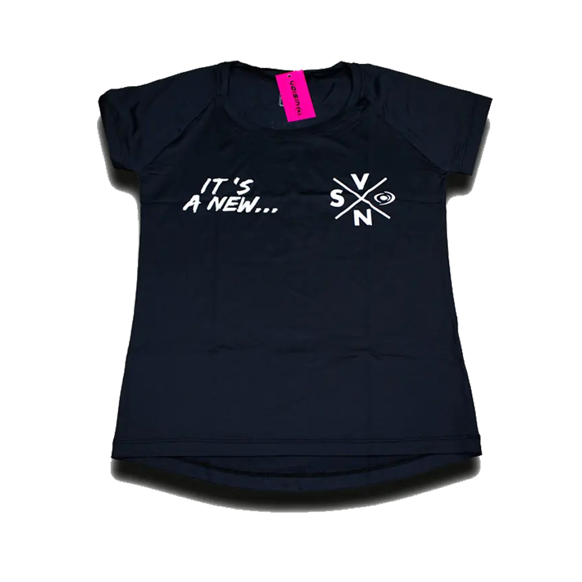 Vision Beach Tennis Tech Women T-Shirt Black