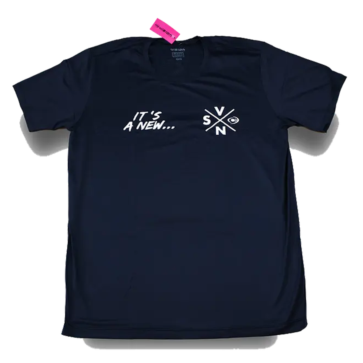 Vision Beach Tennnis Tech Men T-Shirt Black