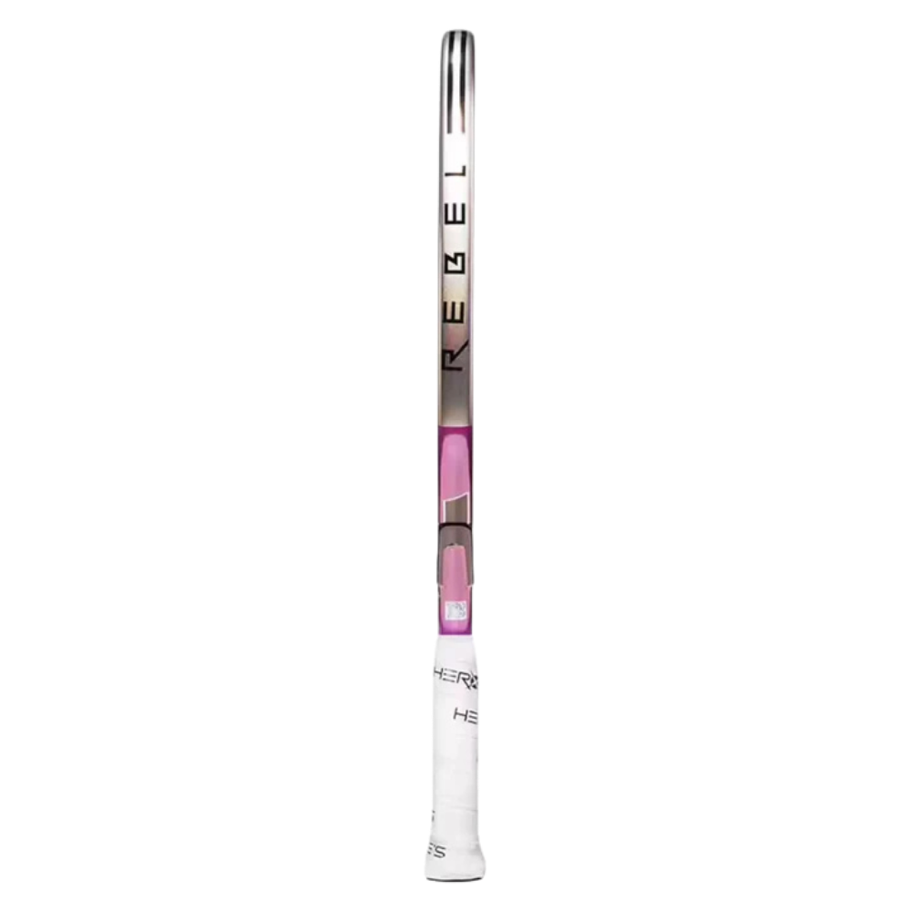 Heroes Rebel 2025 beach tennis racket picture showing edge of the paddle