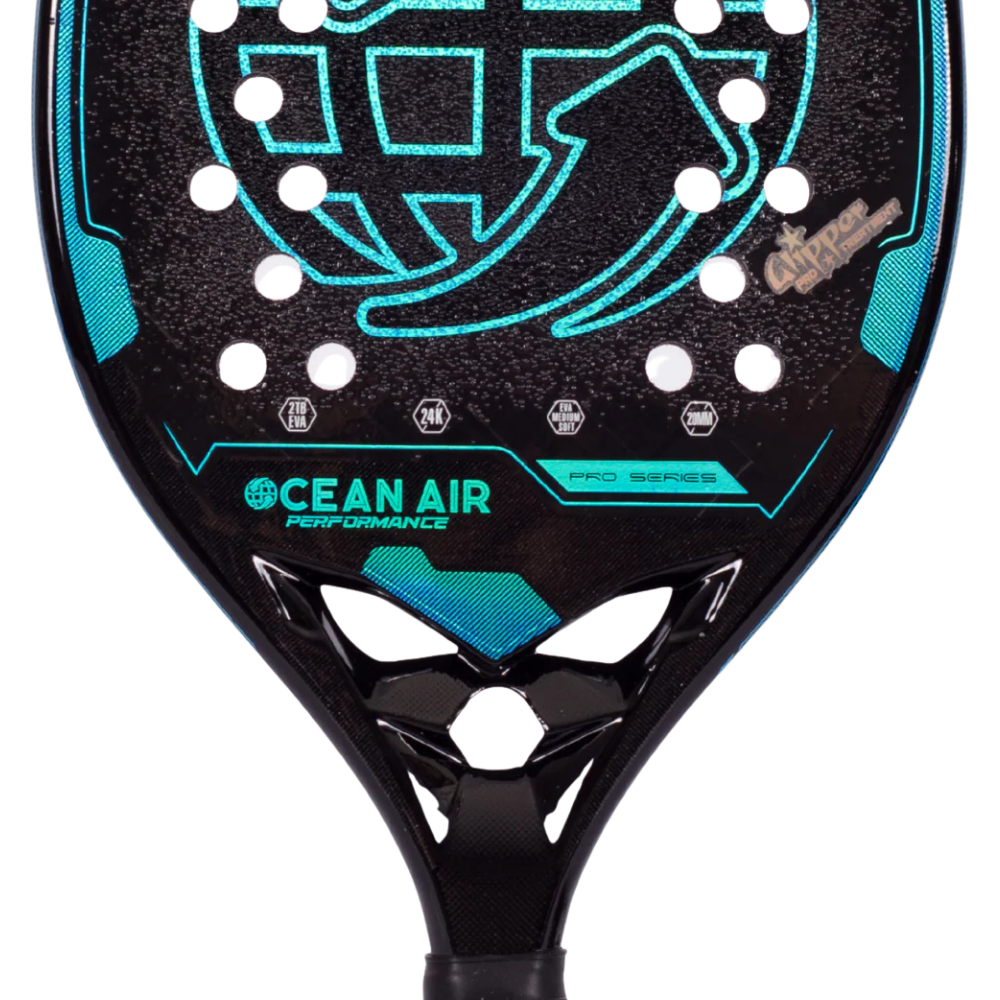 Ocean Air Bullet 7.0 2025 Beach Tennis Racket + GLIPPER TREATMENT