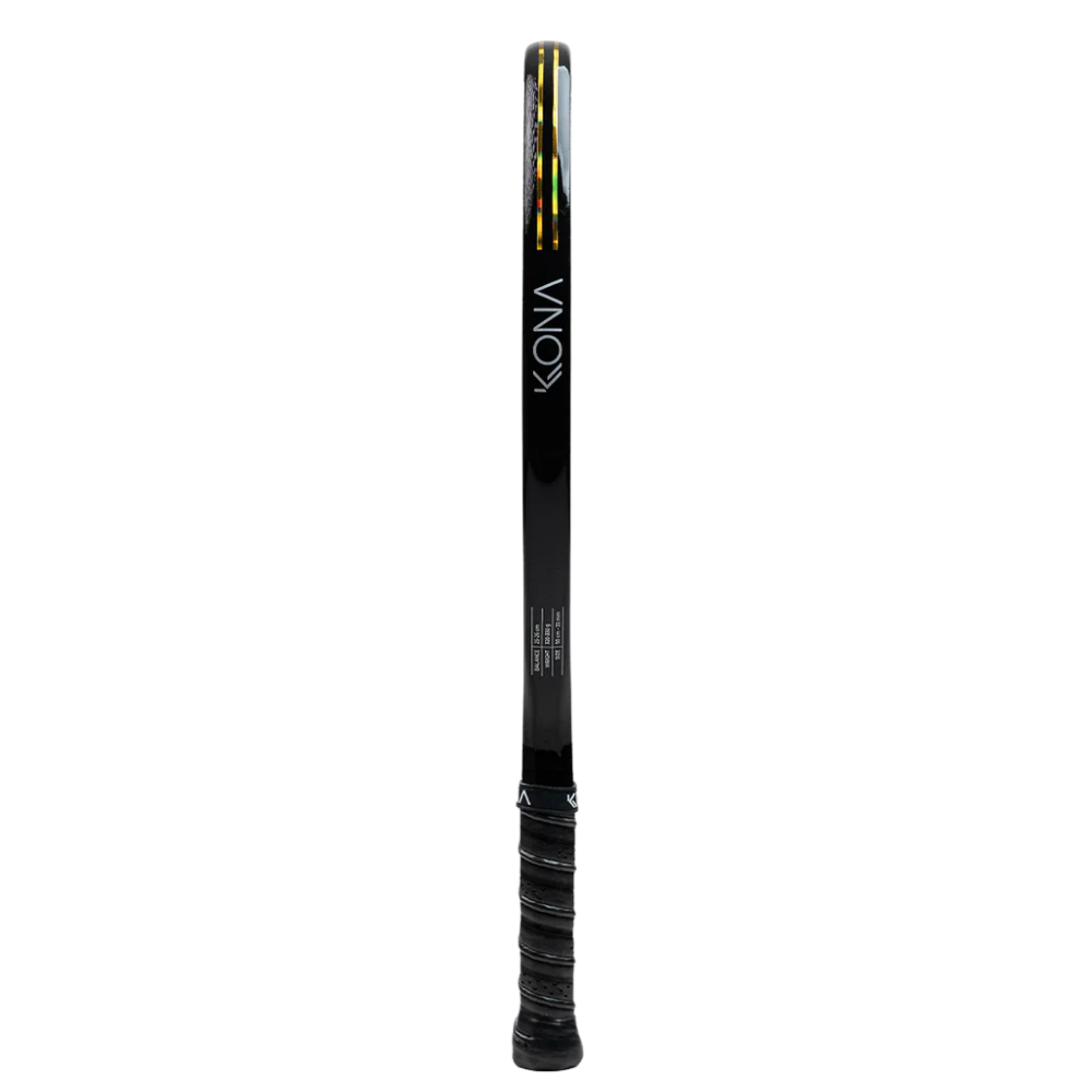 Kona Bulldog Black 2026 beach tennis racket edge details