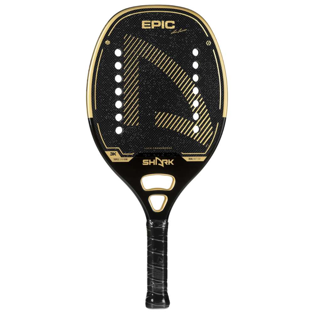 Shark Epic 2026 Luca Cramarorossa Beach Tennis Racket