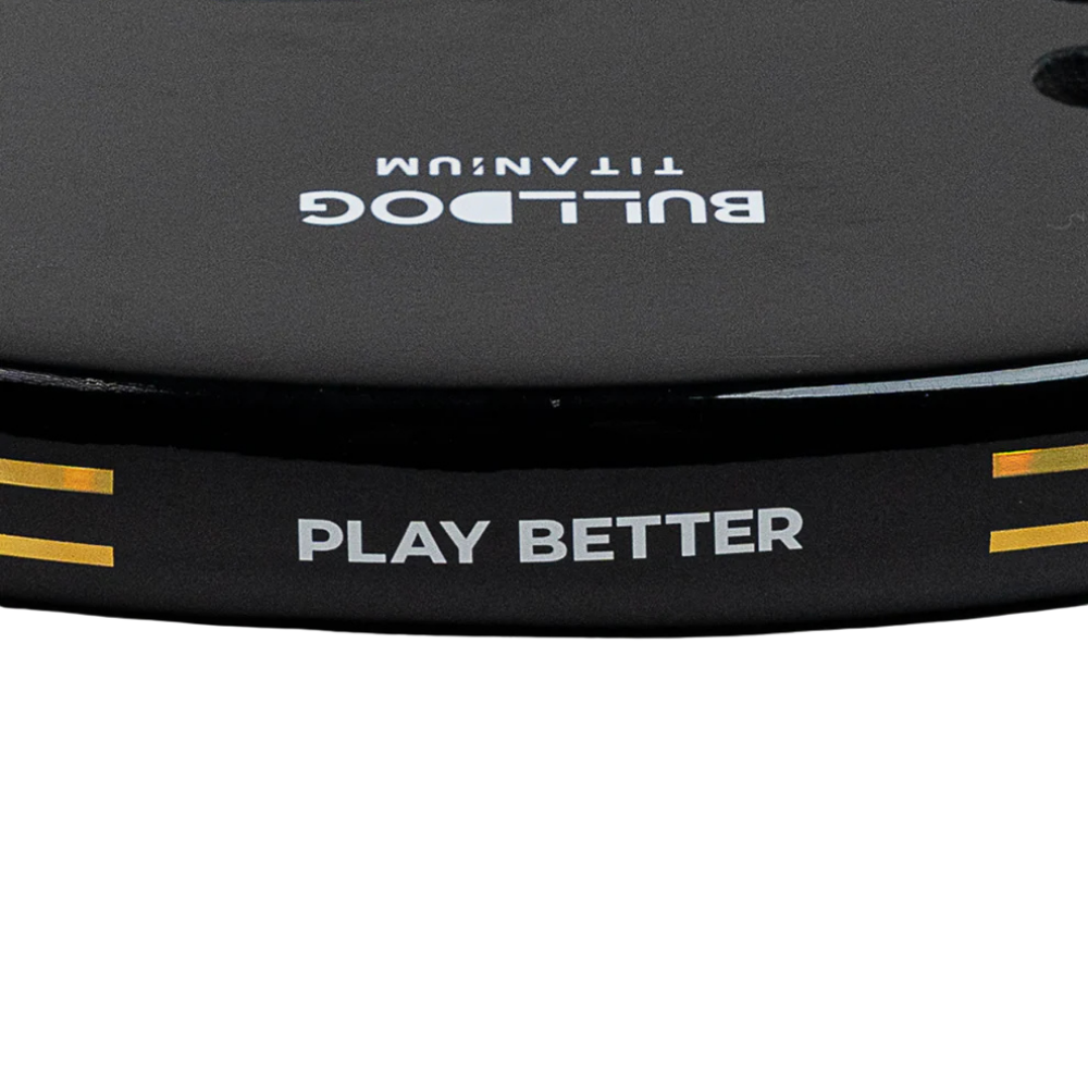 Kona Bulldog Black 2026 beach tennis racket top play better lettering