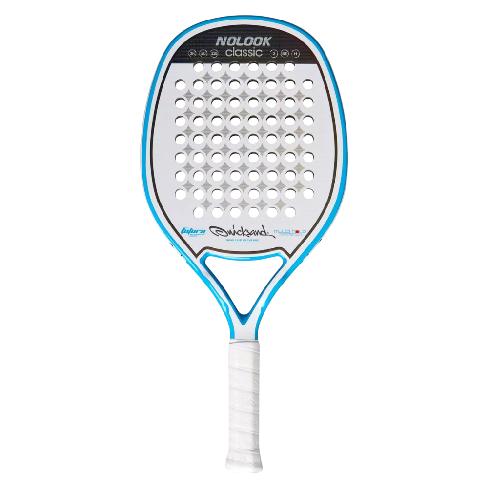 Quicksand No Look Classic 2025 beach tennis racket with Glipper surface for enhanced control