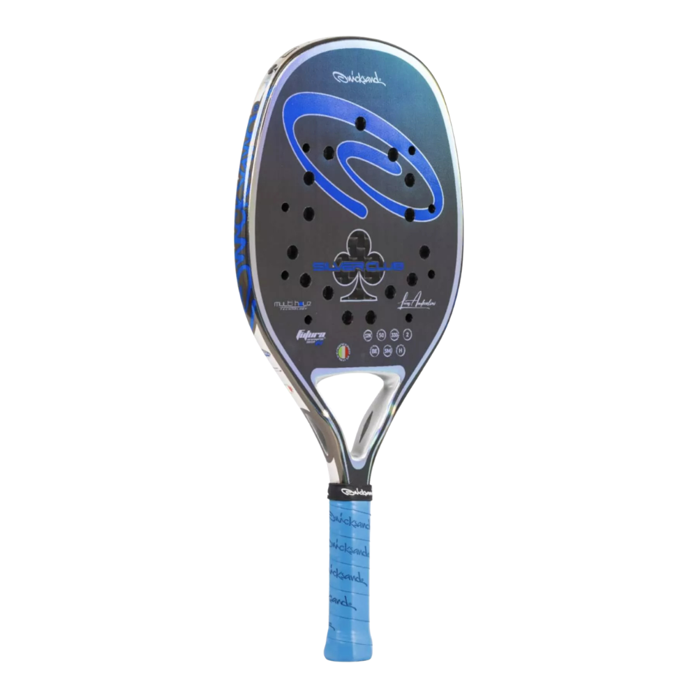 Quicksand Silver Club 2026 Beach Tennis Racket + Glipper Treatment