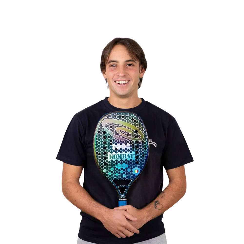 Quicksand Kombat 2026 Beach Tennis Racket + Gipper Treatment