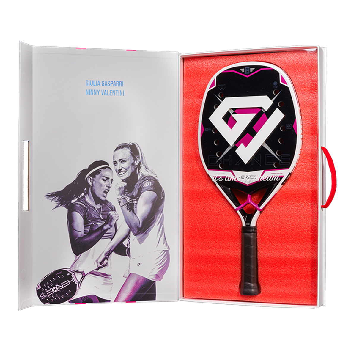 Heroes CHANCE 2024 Beach Tennis Racket Package