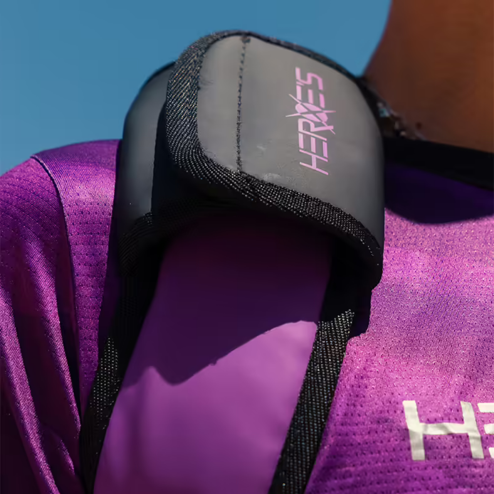 Comfort padded shoulder straps on Heroe’s THUNDER REBEL 2026 backpack bag for easy carrying