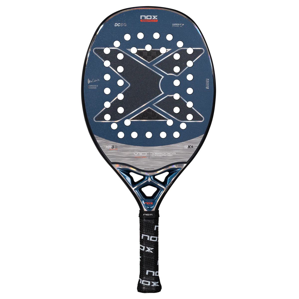 NOX V10 Luxury VERONICA CASADEI 2025 Beach Tennis Racket