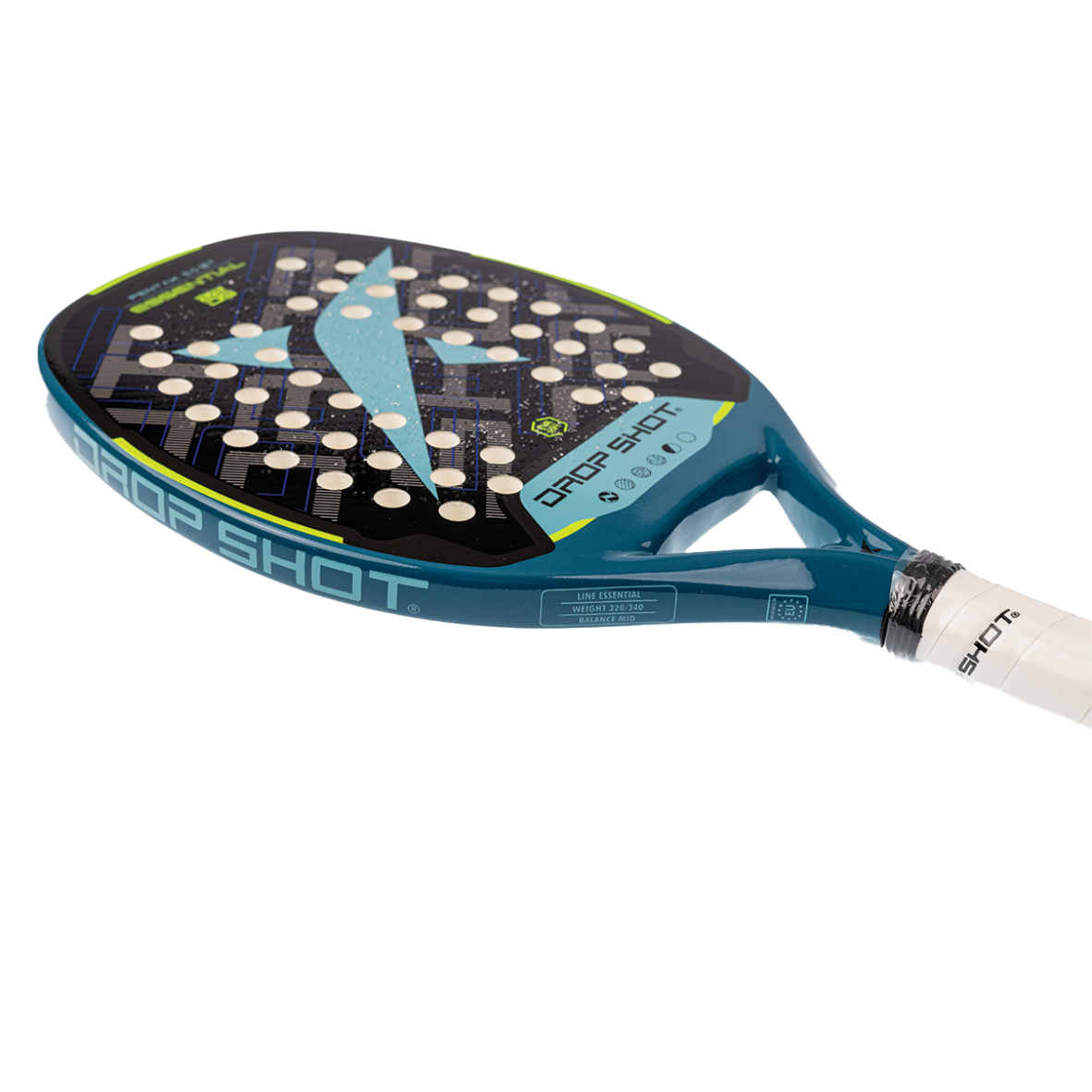 Drop Shot PENTAX 5.0 2024 Beach Tennis Racket Side