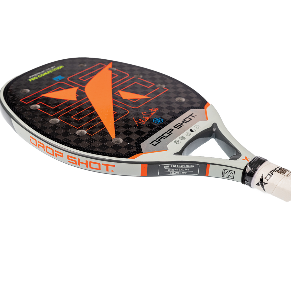 Drop Shot PREMIUM 4.0 2024 Beach Tennis Racket Side