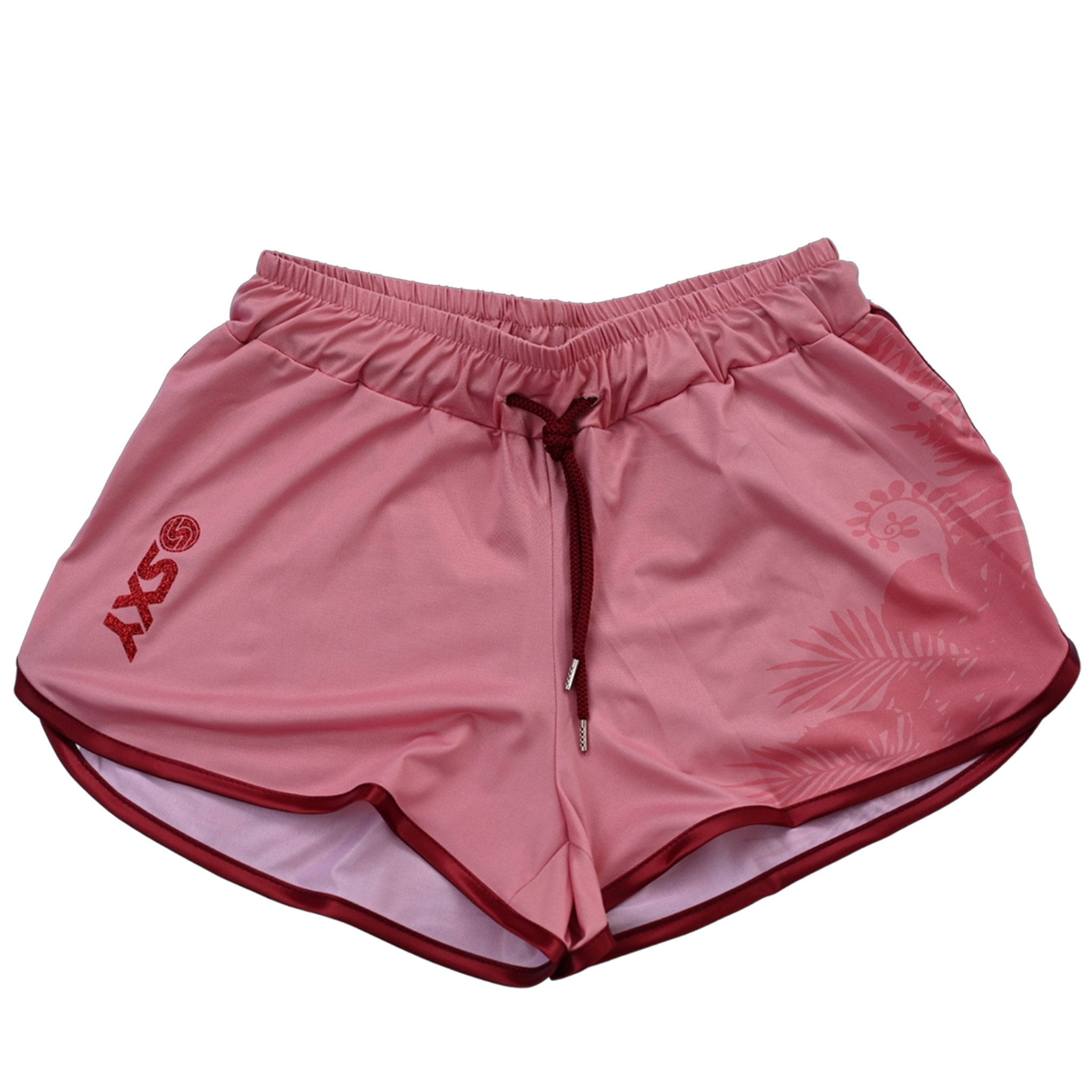 SEXY BRAND Women's SXY NKD Competition Short in Red Wine