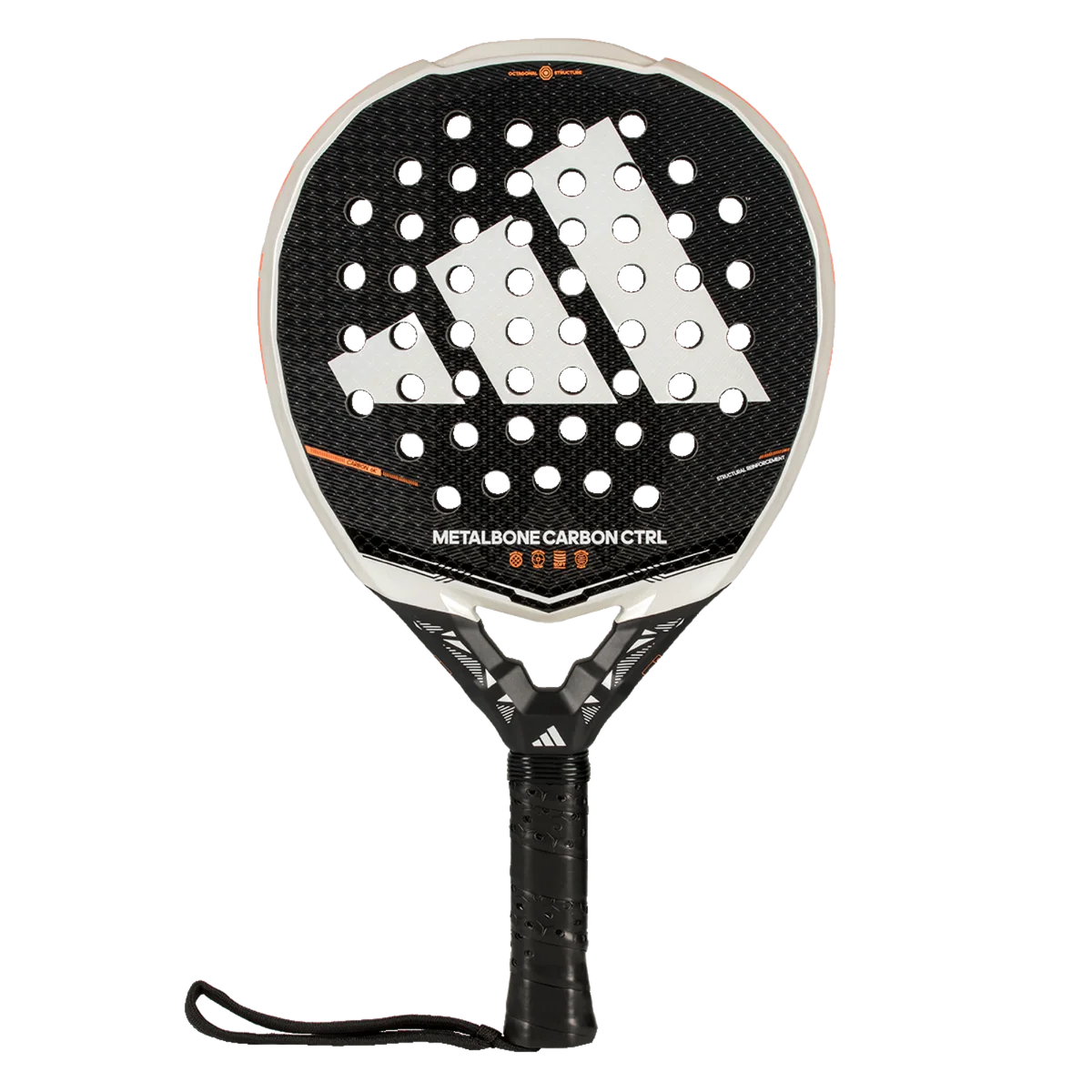 Adidas Metalbone Carbon CTRL 2026 padel racket front view round shape