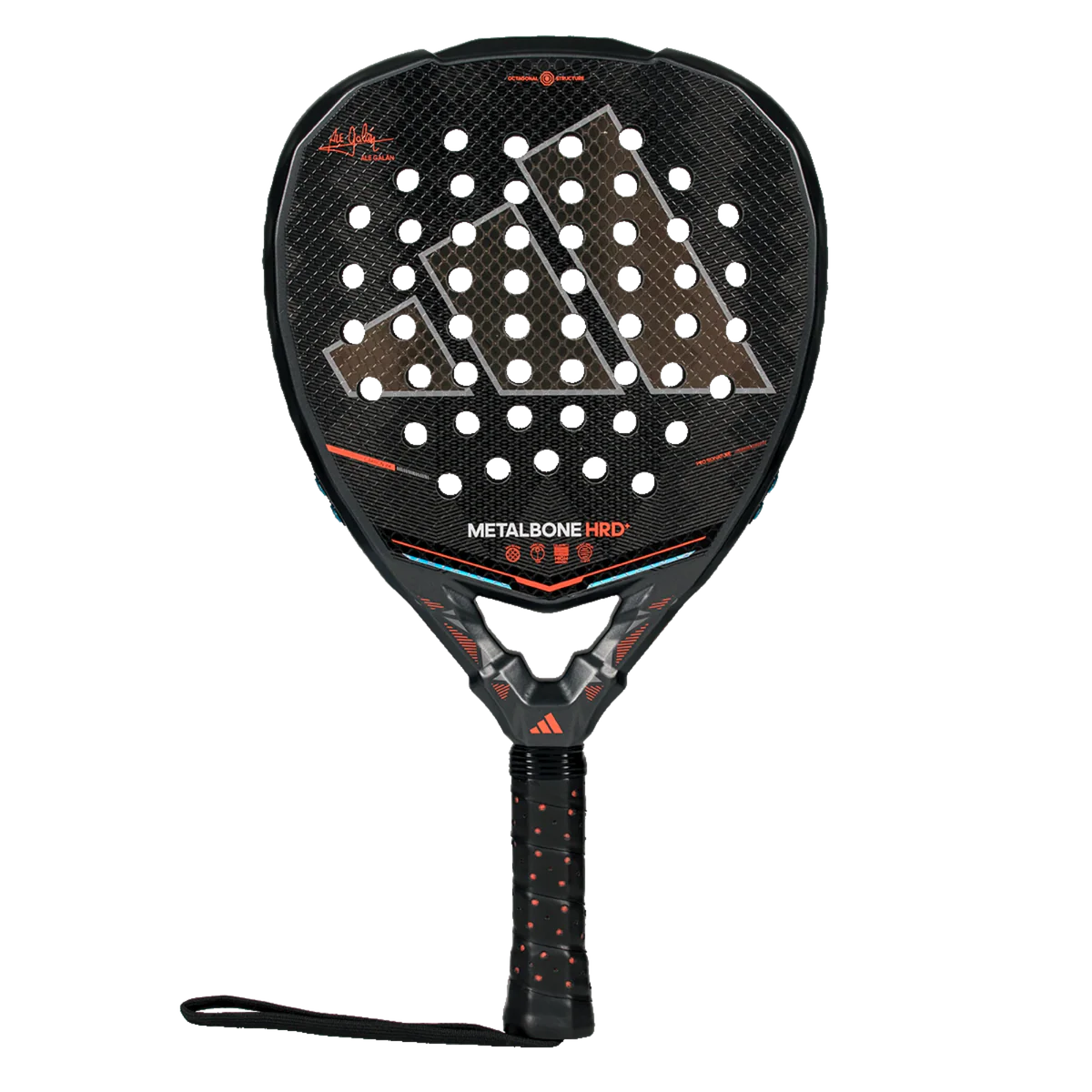 Adidas Metalbone HRD 2026 Ale Galán padel racket front view power model