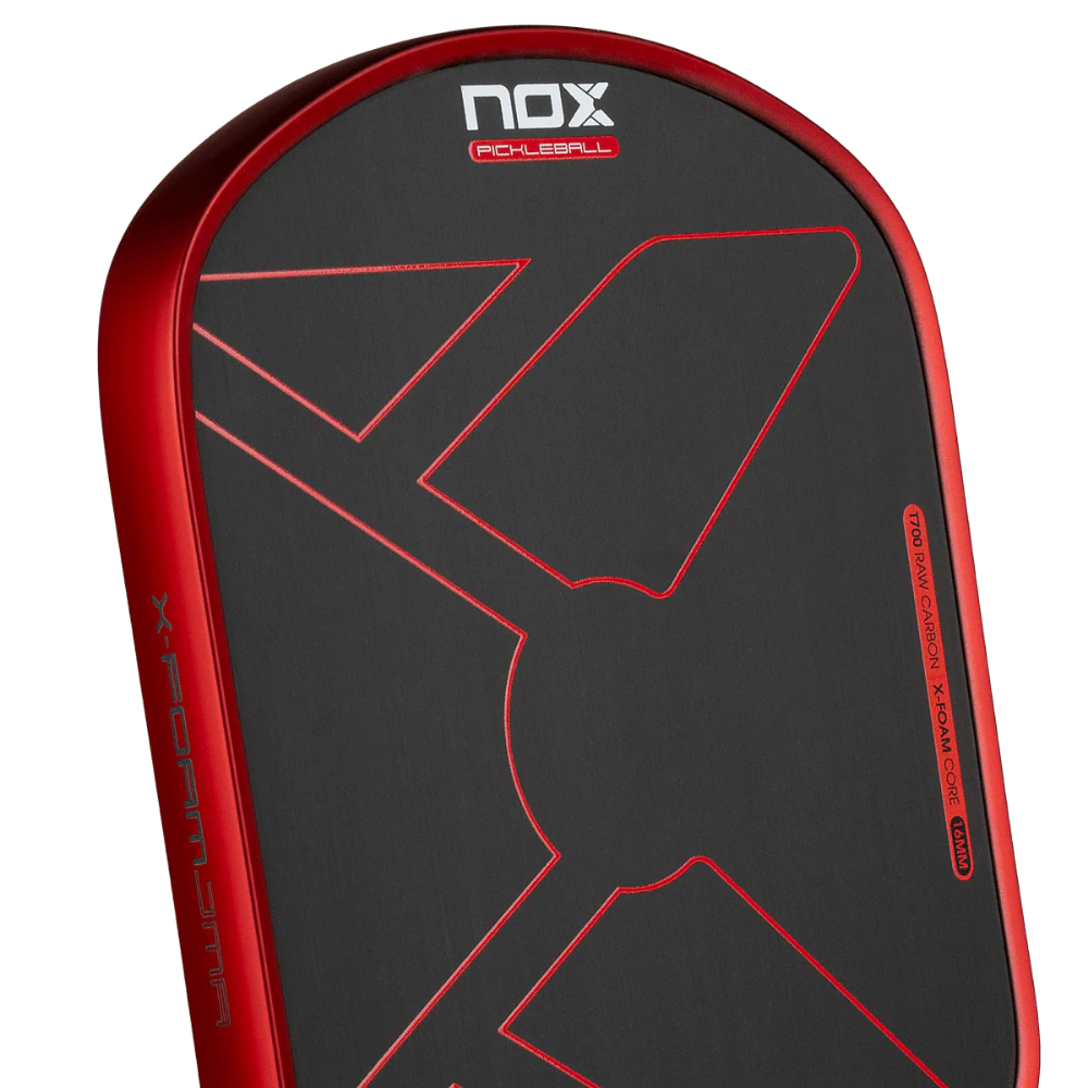 NOX X-FOAM JMA 16mm Pickleball Paddle Top View