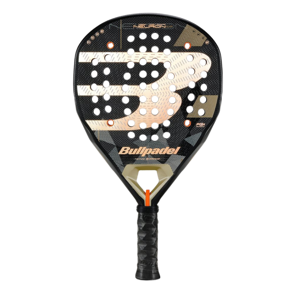 Bullpadel Neuron 02 padel racket front view for advanced players