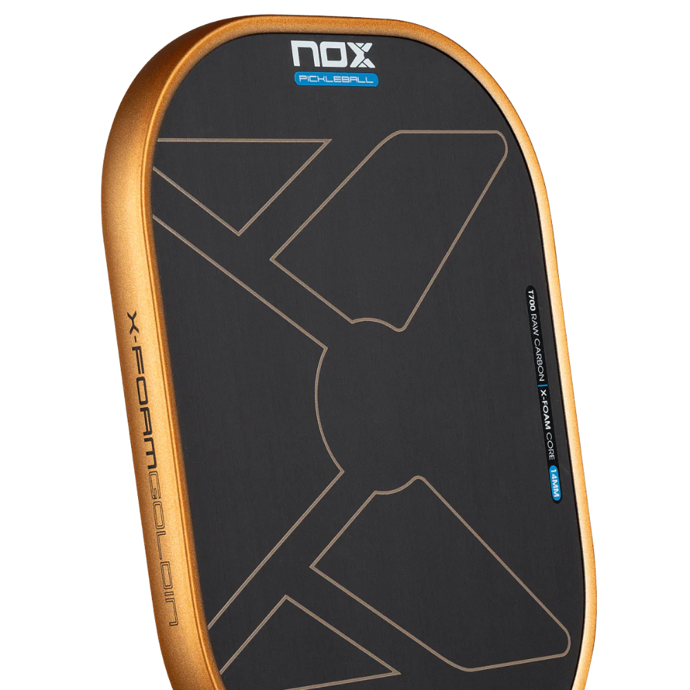 NOX X-FOAM GOLDIN 14mm Pickleball Paddle Details