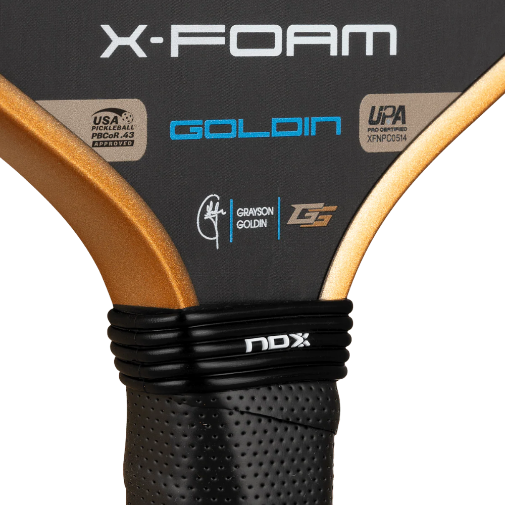 NOX X-FOAM GOLDIN 14mm Pickleball Paddle Signature Grayson Goldin