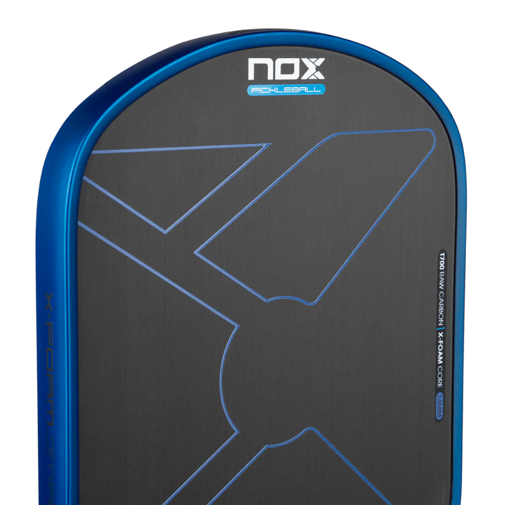 NOX X-FOAM NEXO 14mm Pickleball Paddle Top View Details