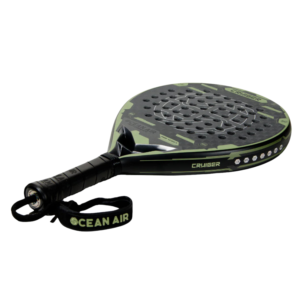 OceanAir Cruiser 2025 Padel racket carbon surface texture detail