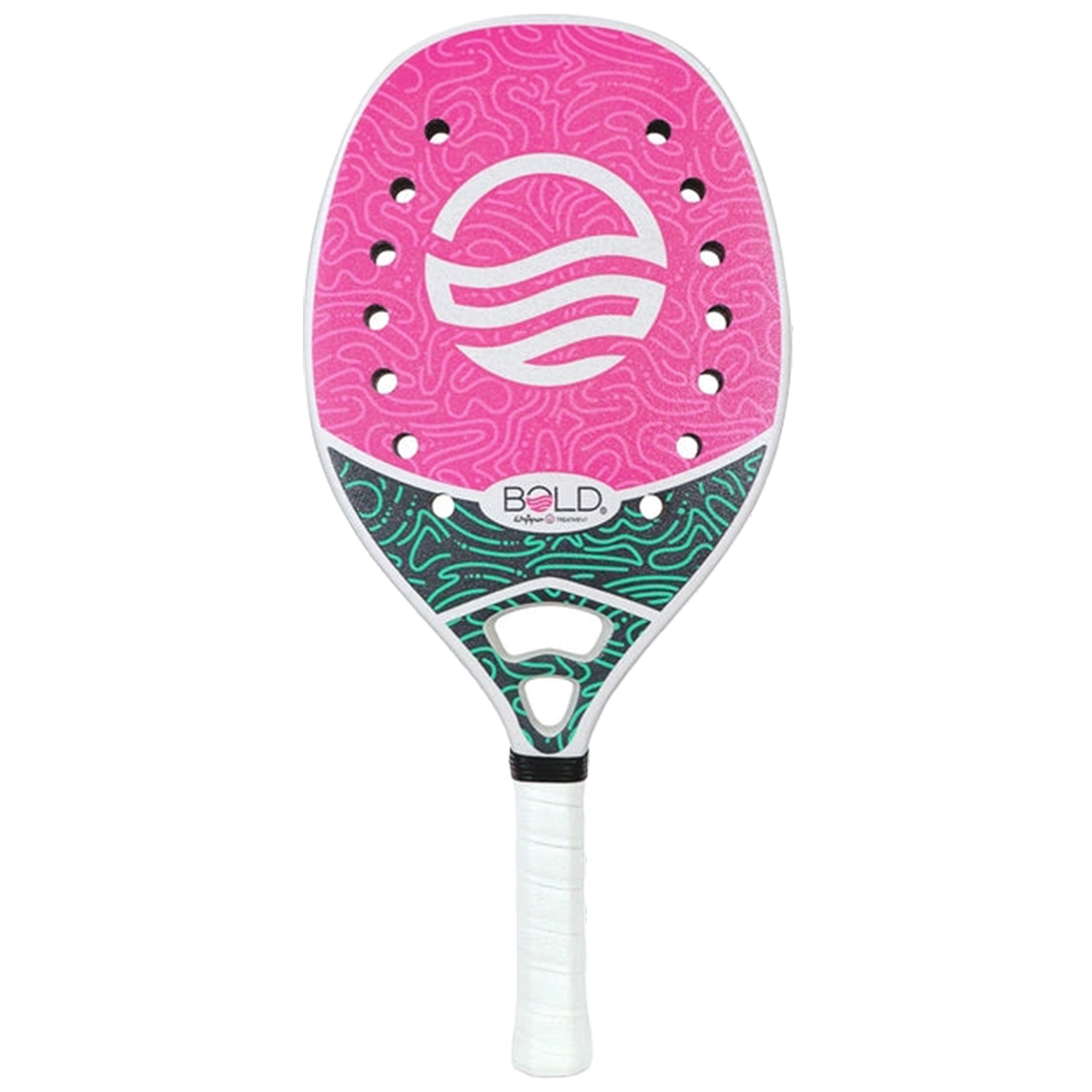 Bold SILICA 20 PINK + Glipper Treatment Beach Tennis Racket