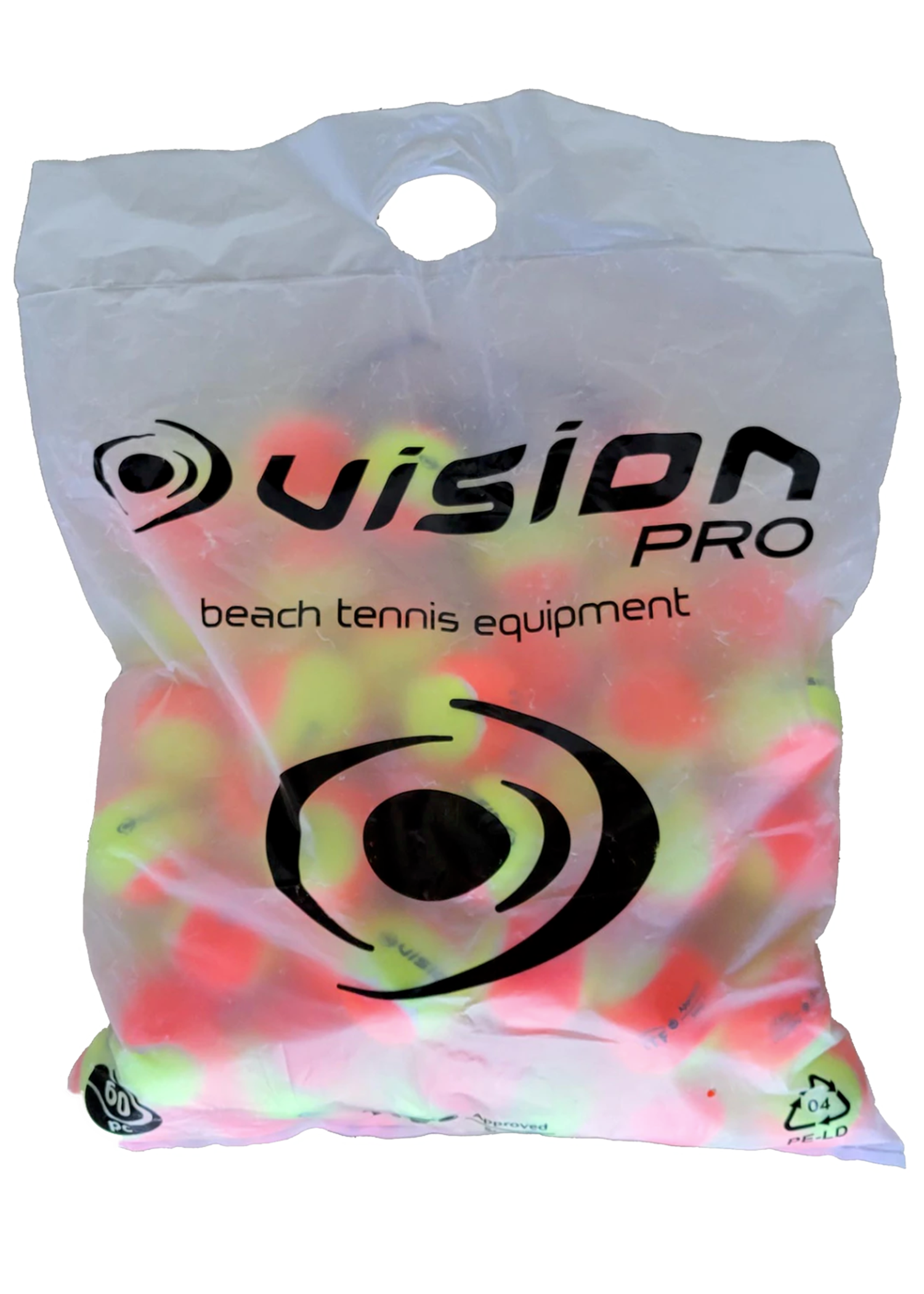 Vision Beach Tennis Ball - 60 Pack