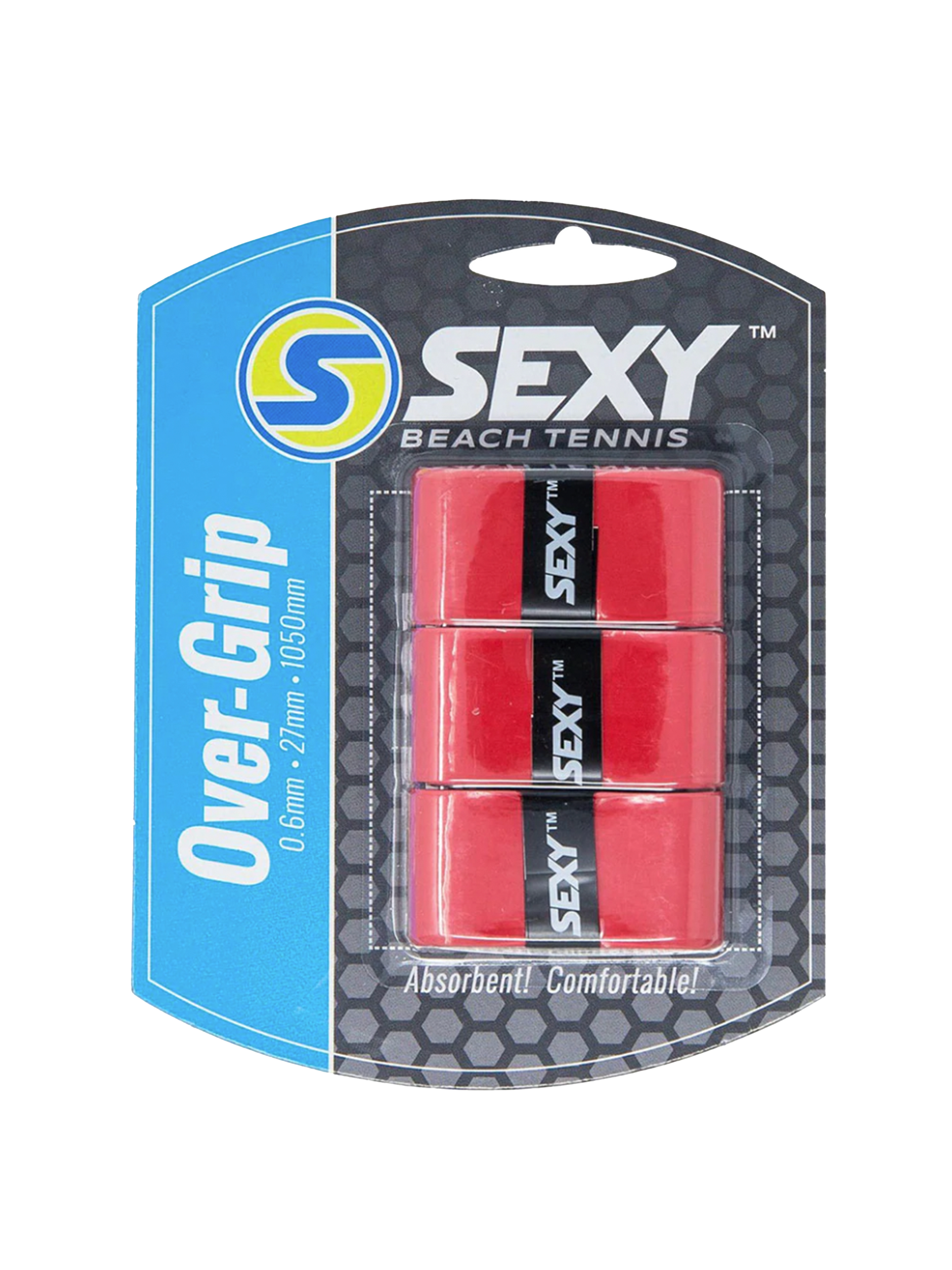 SEXY Beach Tennis Grips - 3 Pack