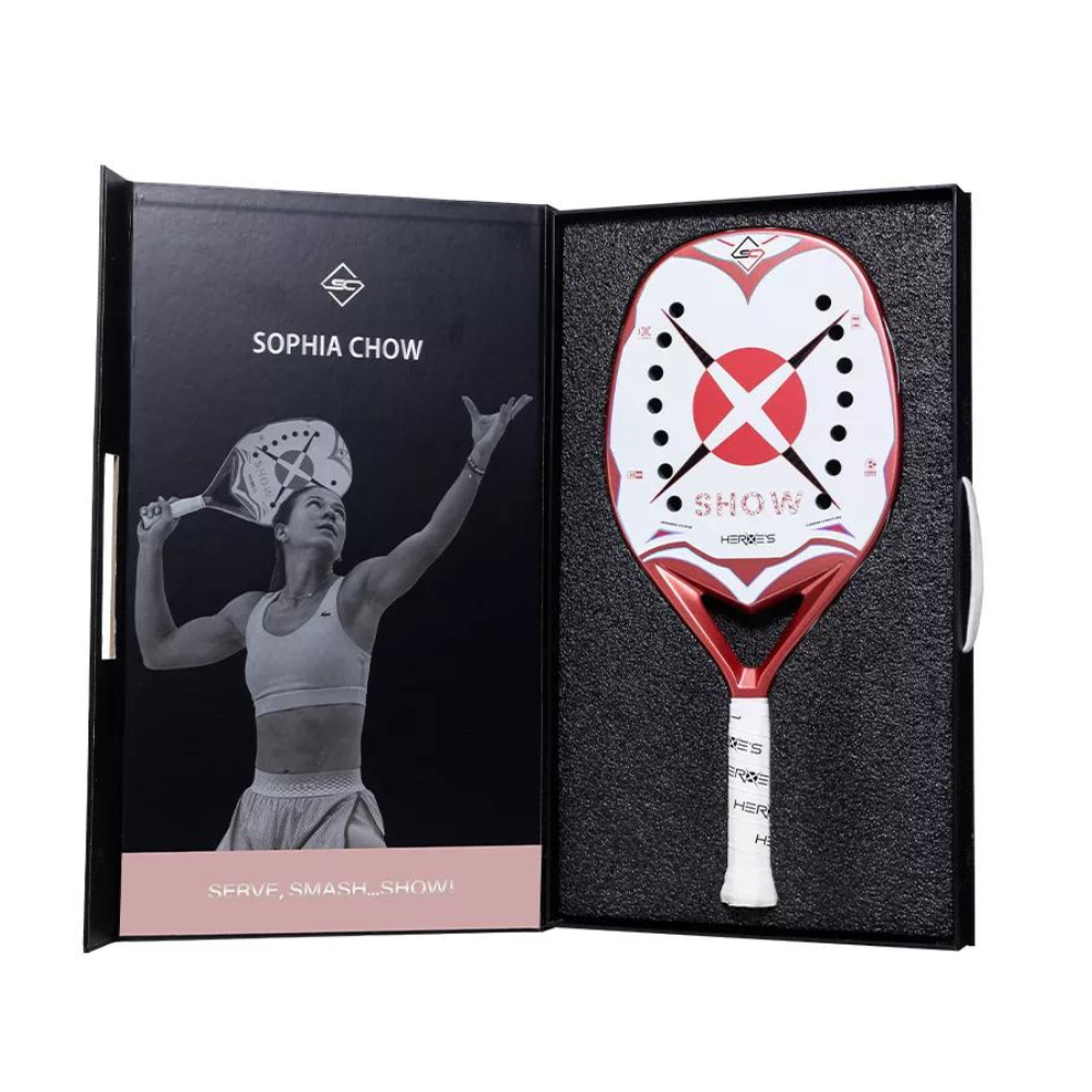 Heroes SHOW 2024 Beach Tennis Racket + Glipper Treatment