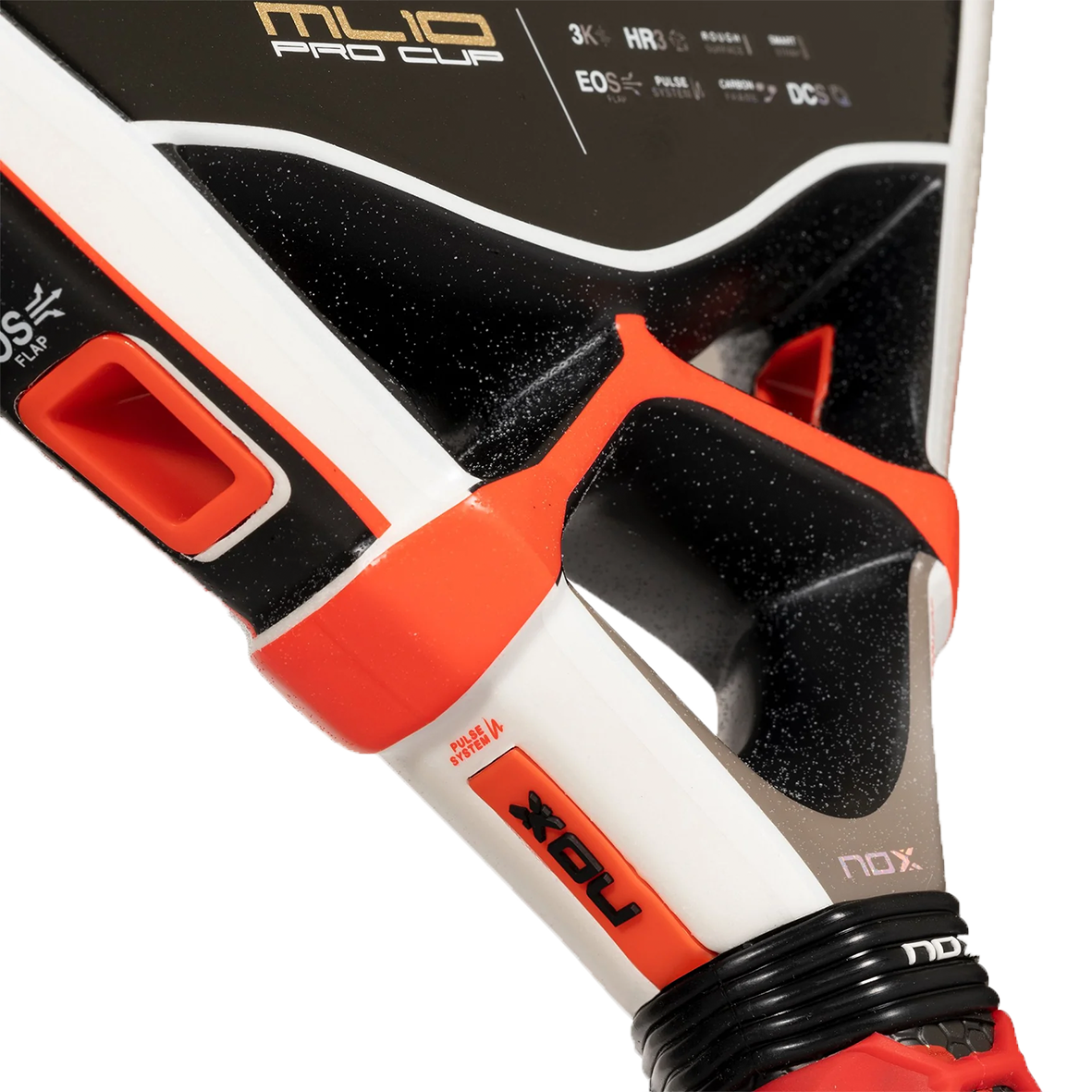 NOX ML10 PRO CUP Luxury 2024. Miguel Lamperti's racket