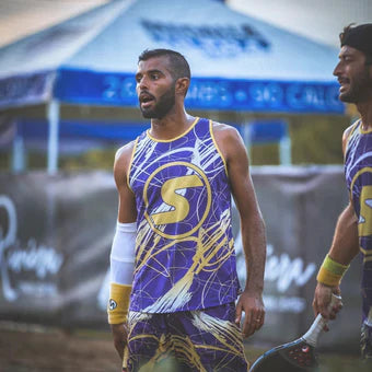 SEXY BRAND Men's SXY NKD Competition Tank in Purple