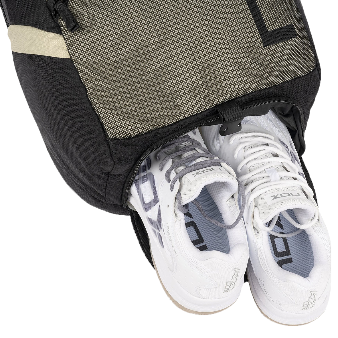 NOX Street Backpack Black - Light Gray