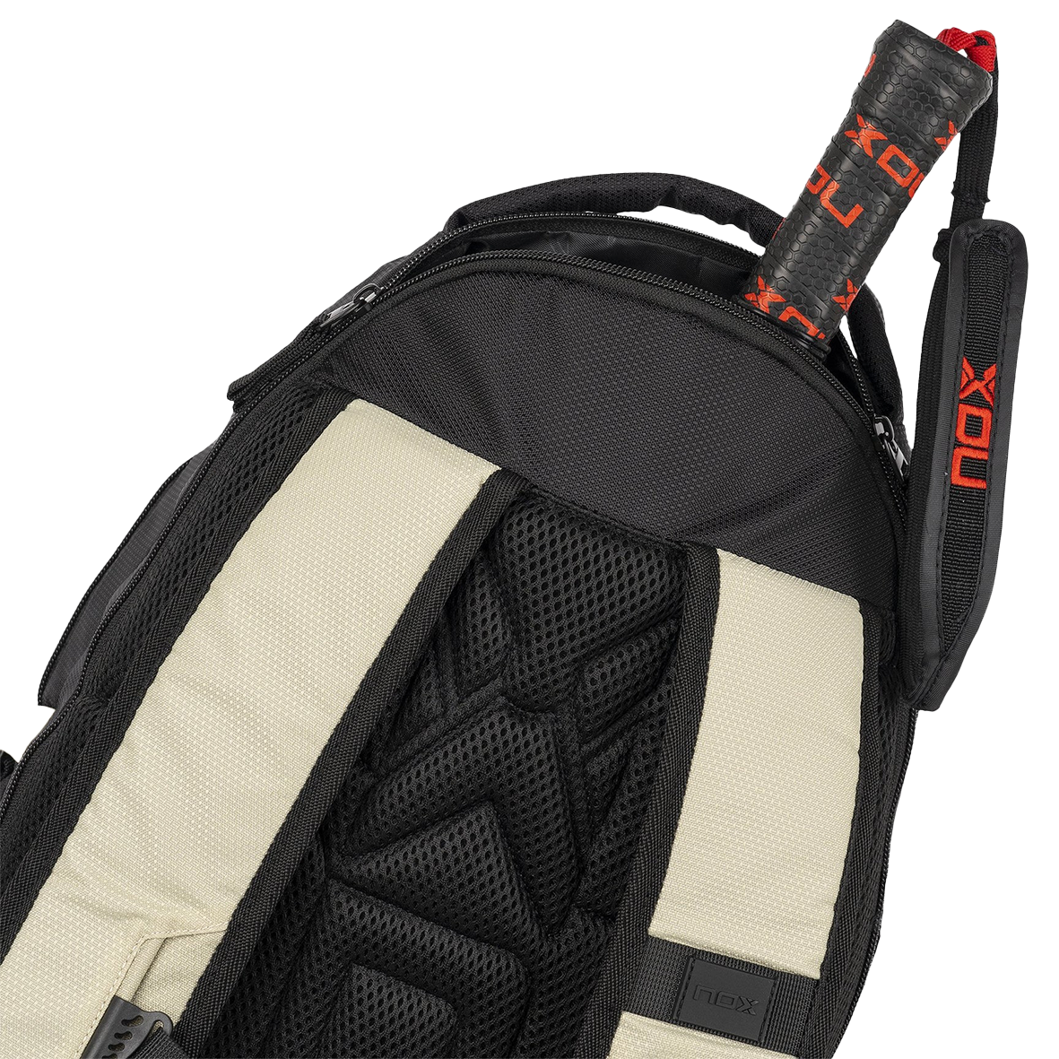 NOX Street Backpack Black - Light Gray