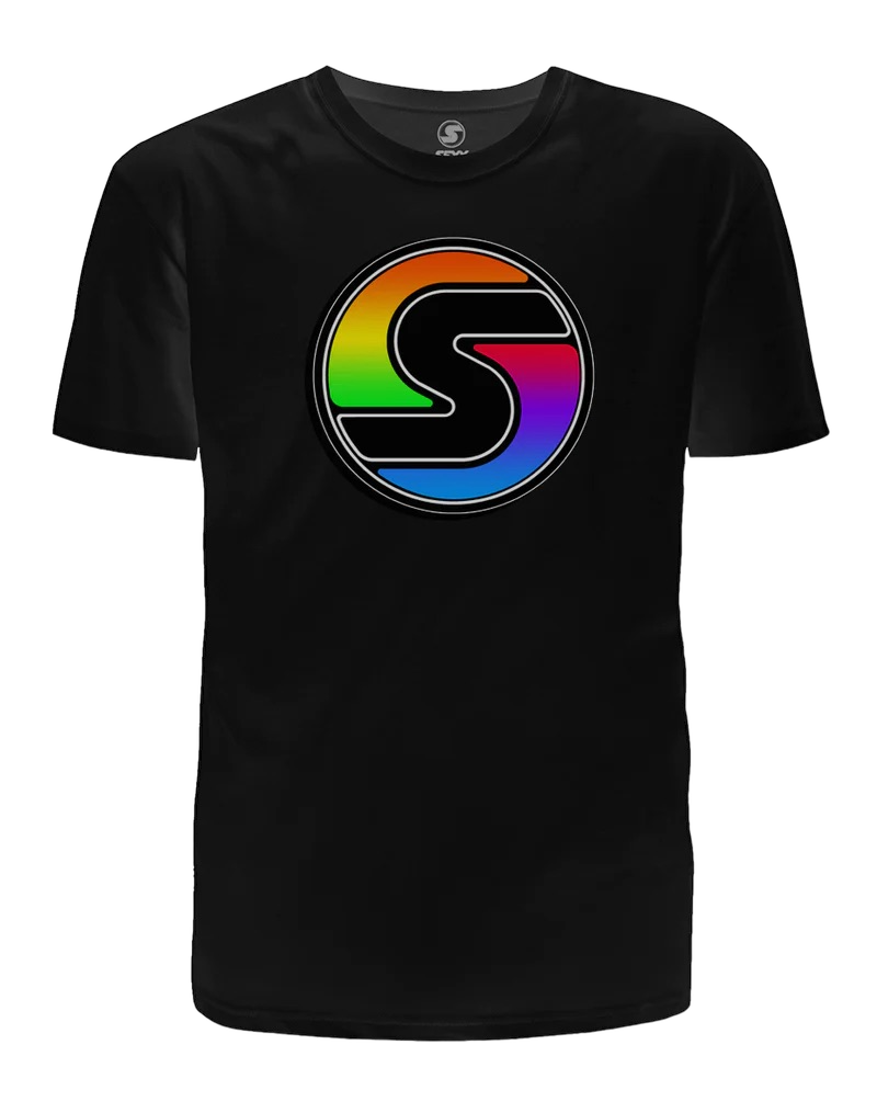 MEN'S RAINBOW SEXY LOGO TEE