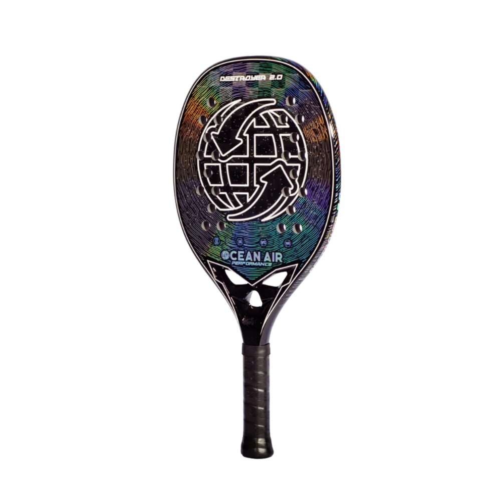 Ocean Air DESTROYER 2.0 2026 Beach Tennis Racket + Glipper Treatment