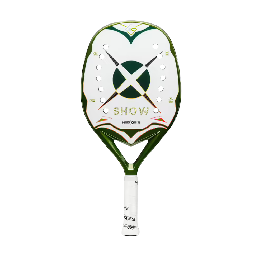 Heroes SHOW 2025 Beach Tennis Racket + GLIPPER TREATMENT