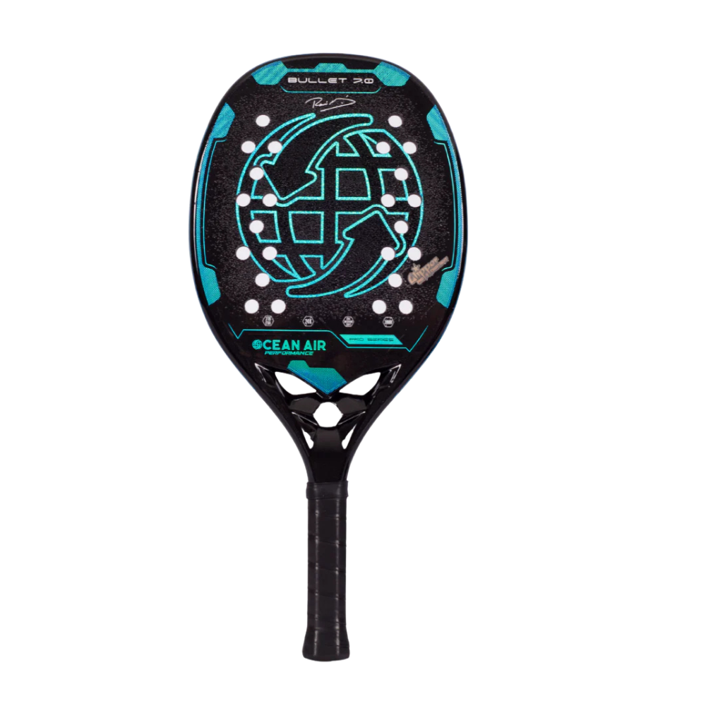 Ocean Air Bullet 7.0 2025 Beach Tennis Racket + GLIPPER TREATMENT