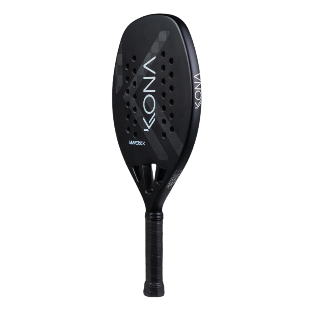 Kona Maverick Black 2026 beach tennis racket 18k carbon