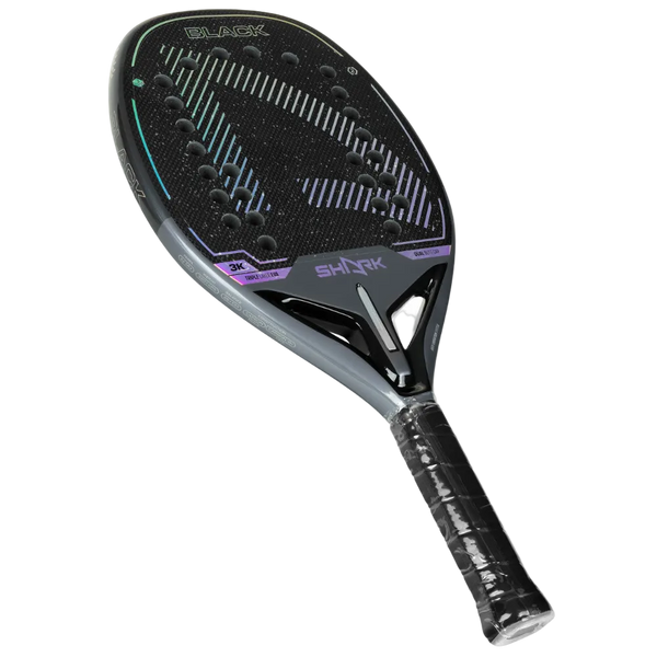 Shark Black Pro 2026 Beach Tennis Racket | Beach Tennis Depot