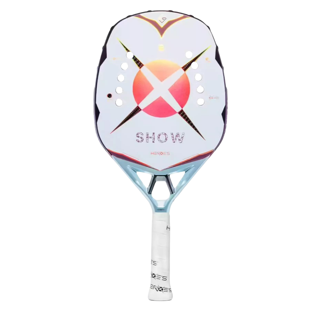 Heroes Show 2026 beach tennis racket front view