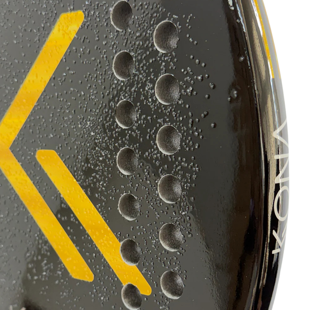 Kona Bulldog Black 2026 beach tennis microgranule texture details