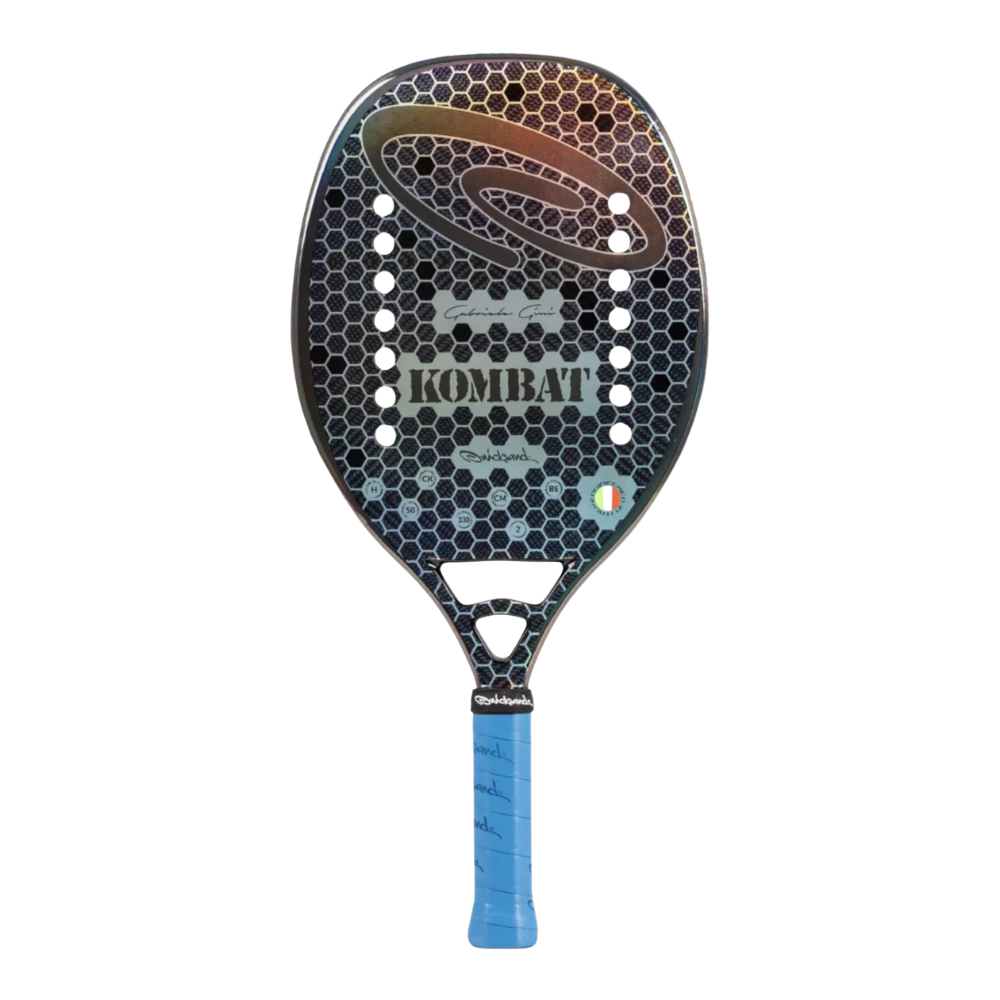 Quicksand Kombat 2026 Beach Tennis Racket + Gipper Treatment